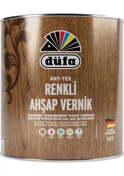 Düfa ART-TEX Renkli Ahşap Verniği 8621 Açık Meşe - Dayanıklı ve Çok Yönlü Ahşap Koruyucu