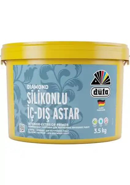 Düfa Diamond Silikonlu İç ve Dış Cephe Astarı 3.5 kg Yüksek Performans ve Dayanıklılık