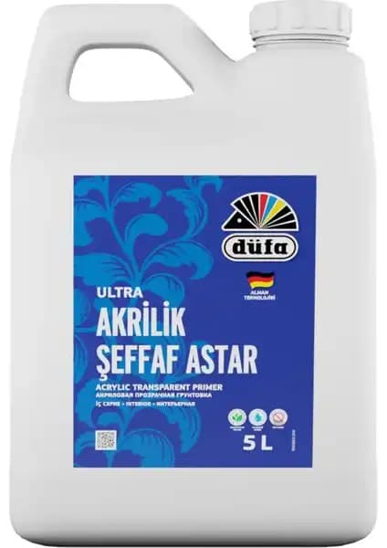 Düfa İç Cephe Akrilik Şeffaf Astar ile Yüzey Hazırlığında Güvenilir Çözüm