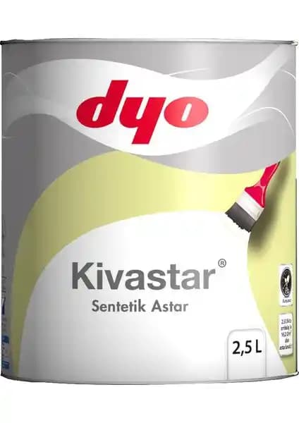Dyo Kivastar 2,5 Litre Beyaz Sentetik Astar Boya Özellikleri ve Kullanım Alanları