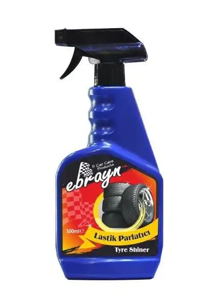 Ebrayn Lastik Parlatıcı 500 ml: Araç Lastiklerinin Parlak ve Korunaklı Görünümünü Artırır