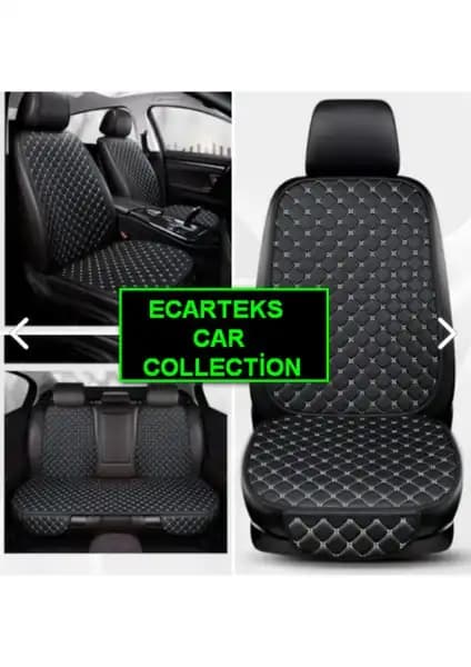 Ecarteks Ergonomik Terletmez 7 Parça Araç Minder Kılıf Seti Konfor ve Şıklık Sağlar