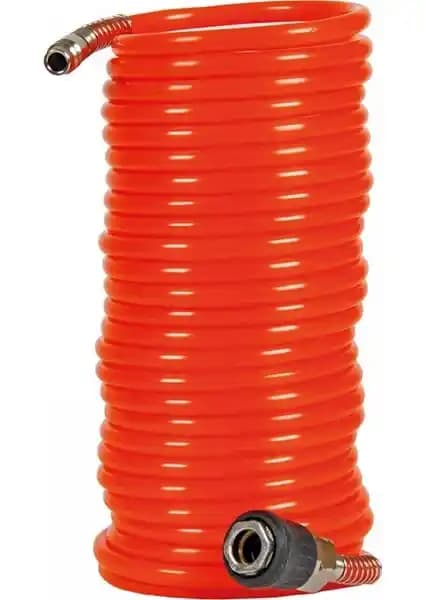 Einhell Jaklı Hava Hortumu 8 Metre Uzunluk ve Dayanıklı Spiral Tasarım ile Çok Amaçlı Kullanım