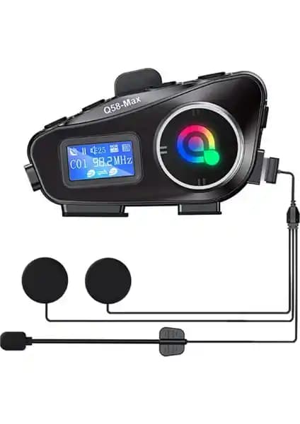 Enshall Q58-MAX Bluetooth Kask Kulaklık: Güçlü Bağlantı ve Çok Yönlü Fonksiyonlar