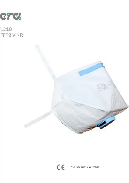 Era 1210 FFP2 Ventilli Maske: Güvenli ve Konforlu Kullanım İçin Yüksek Kaliteli Koruma Çözümü
