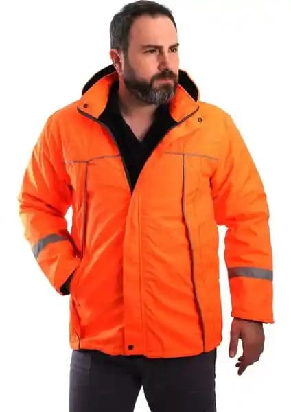 ESERİS Denizci Kabanı: Su Itici, Polar Dolgulu, Güvenlik ve Dayanıklılık Özellikleriyle