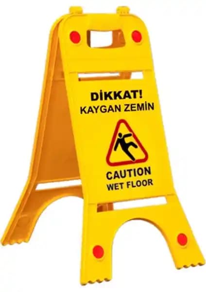 Evelux Kaygan Zemin Levhası Güvenliği Artıran Pratik ve Dayanıklı Uyarı Çözümü