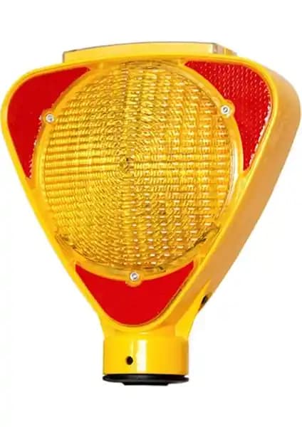 Evelux Tech 11811 Fl S Solar LED'li Flaşör Lambası Güvenlik ve Görünürlüğü Artırır