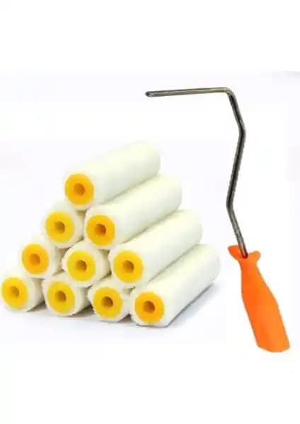 Evrim 10 cm Kadife (Moher) Rulo Dekorasyon ve El İşi Projeleri İçin Uygun