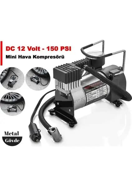 EYP Mini Metal Gövdeli Hava Kompresörü: Güçlü ve Sessiz Çözüm