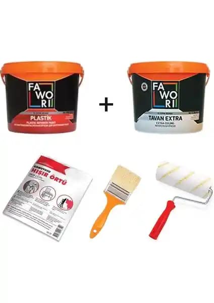 Fawori Boya Seti İç Cephe ve Tavan Boyası ile Estetik ve Dayanıklı Mekânlar