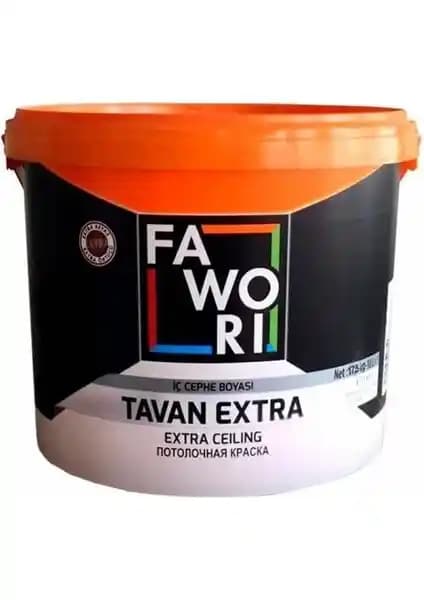Fawori Extra Tavan Boyası 3,5 kg İç Mekânlar İçin Dayanıklı ve Estetik Boya Seçeneği