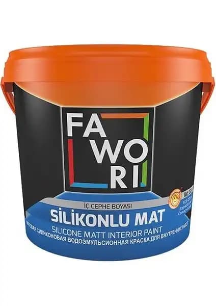 Fawori Silikonlu Mat İç Cephe Boyası 15 Lt Yüksek Performans ve Çevre Dostu Seçenek
