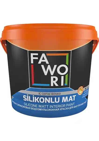 Fawori Silikonlu Mat İç Cephe Boyası: Estetik ve Dayanıklılık Sunan Kaliteli Çözüm