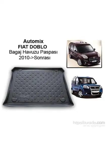 Fiat Doblo için özel tasarlanmış dayanıklı ve kullanışlı bagaj havuzu ürünü