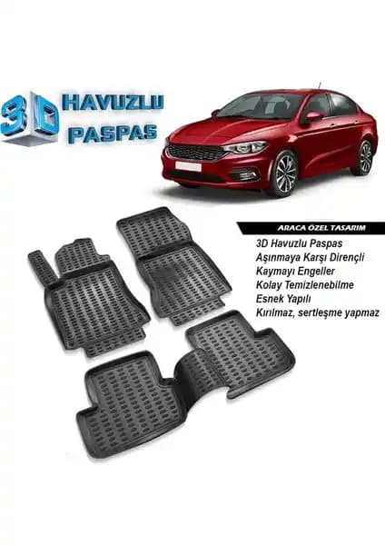 Fiat Egea 3D Havuzlu Paspas Ürünü İncelemesi ve Kullanım Avantajları