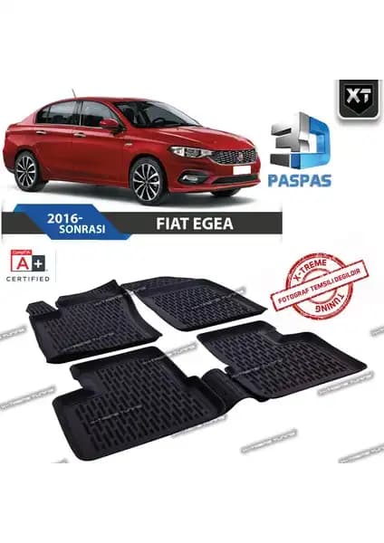 Fiat Egea 3D Havuzlu Paspas: Yüksek Kalite ve Tam Uyum Sağlayan Araç İçin Koruma Çözümü