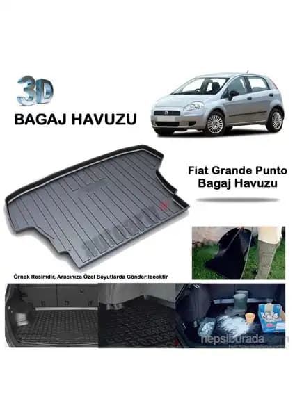 Fiat Grande Punto için Dayanıklı ve Pratik Bagaj Havuzu Koruyucu Çözüm