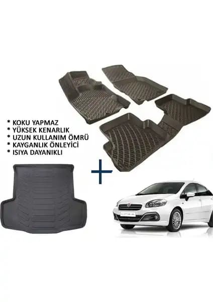 Fiat Linea Sedan için Dayanıklı Oto Paspas ve Bagaj Havuzu Setleri İncelemesi