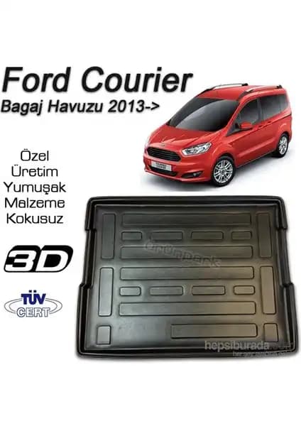 Ford Courier İçin Dayanıklı ve Estetik Bagaj Havuzu ve Paspası Ürün Tanıtımı