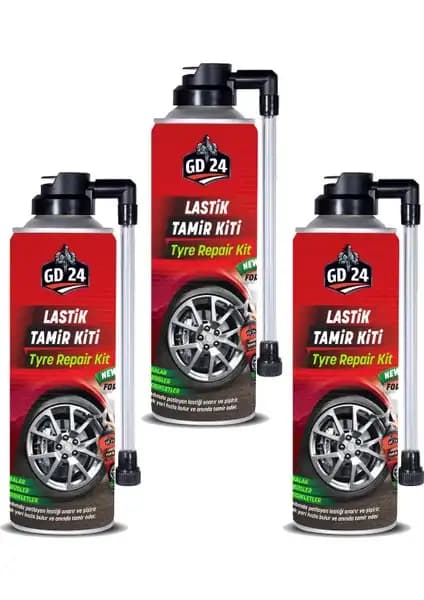 GD24 Lastik Tamir Kiti: Hızlı ve Güvenilir Lastik Tamiri Çözümü