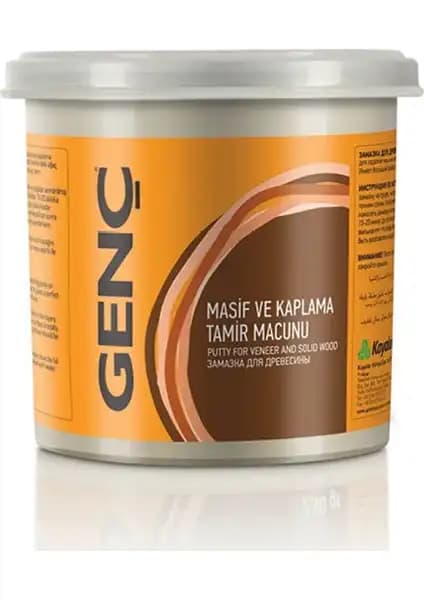 Genç İç ve Dış Cephe Tamir Macunu Oregon 1 kg - Dayanıklı ve Kolay Kullanımlı Ahşap Tamir Malzemesi
