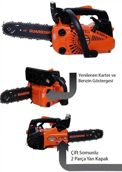 Guardino G250 Motorlu Testere: Hafif ve Güçlü Tasarımıyla Profesyonel ve Amatör Kullanıcılar İçin Uygun