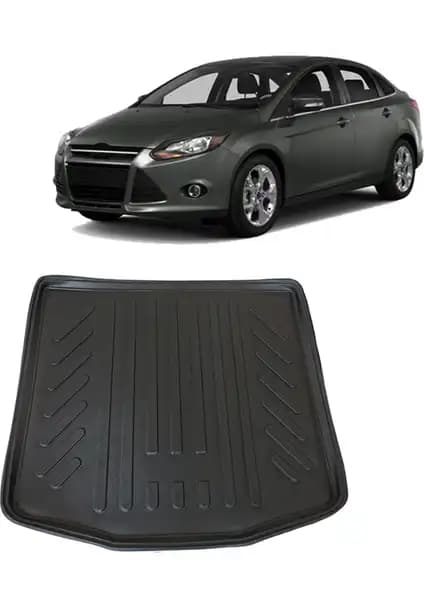 Gün-San Ford Focus 3 Sedan Düşük Zemin İçin Pratik ve Dayanıklı Bagaj Havuzu
