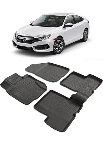 Honda Civic 2016 Sonrası İçin Dayanıklı ModaCar 3D Havuzlu Paspas Özellikleri ve Kullanım Rehberi