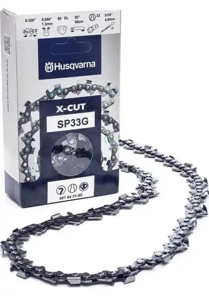 Husqvarna 3.25 X Cut 36 Diş Kesim Motoru Zinciri Profesyonel ve Hobi Kullanımı İçin Önerilir