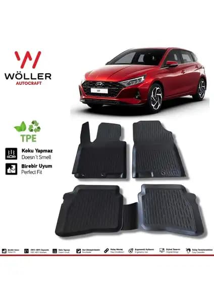 Hyundai i20 2021 Sonrası İçin Özel 3D Havuzlu Paspaslar Kalite ve Fonksiyonellik Bir Arada