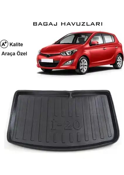 Hyundai i20 İçin Gün-San 3D Bagaj Havuzu Dayanıklı ve Estetik Koruma Çözümü
