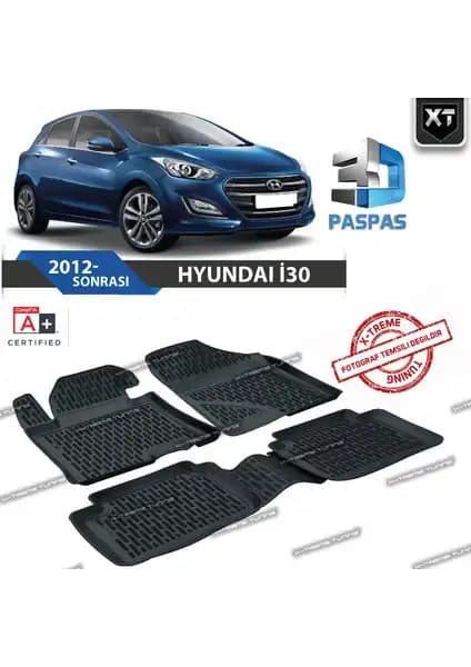 Hyundai i30 2012 ve Sonrası İçin Uygun 3D Havuzlu Paspas Analizi ve Değerlendirmesi