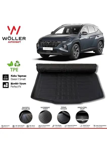 Hyundai Tucson 2021 ve Sonrası İçin Wöller Ultraflex Esnek Bagaj Havuzu Ürün Özellikleri