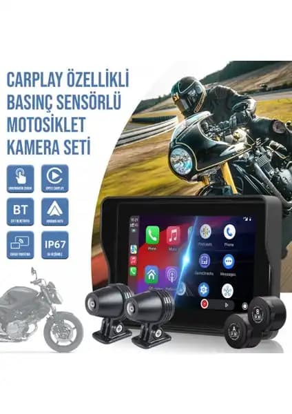 İdragon MT10 Motosiklet Kamera Sistemi: Yüksek Çözünürlüklü Güçlü ve Çok Yönlü Çözüm