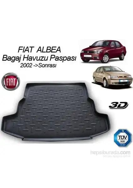 İmaj Fıat Albea Bagaj Havuzu 2002 ve Sonrası Modeller İçin Dayanıklı ve Pratik Koruma Çözümü
