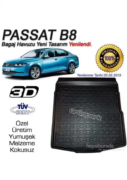 İmaj Yeni Passat B8 Bagaj Havuzu ve Paspasının Özellikleri ve Kullanım Rehberi