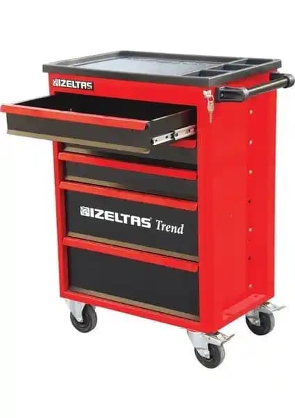 İzeltaş Trend Serisi Takım Dolabı 96 Parça Dayanıklı ve Fonksiyonel Saklama Çözümü