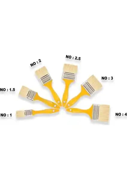 İzmir Fırça Libra Kestirme Fırça Seti Profesyonel ve Dayanıklı Detaylı Çalışma Araçları