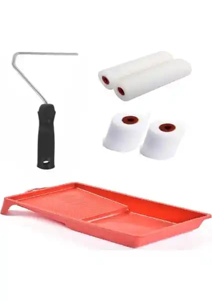 İzmir Fırça Sünger Rulo Boya Kabı Seti: İç ve Dış Mekan Boyama İçin Pratik Çözüm