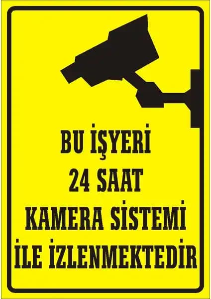 İzmir Serigrafi Güvenlik Ürünleri: Uyarı Levhaları ve Kamera Sistemleri