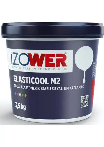 İzower M2 Güçlü Elastomerik Su Yalıtım Malzemesi Yüksek Performanslı Çözüm
