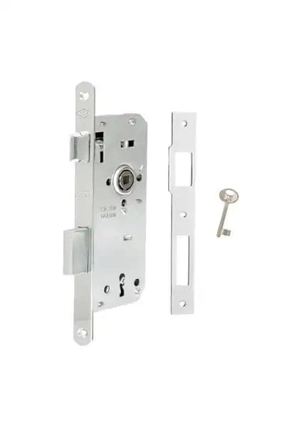 Kale Kilit 151R Oda Gömme Kilidi 40 mm Oval Nikel Kaplama Güvenlik ve Estetik İçin