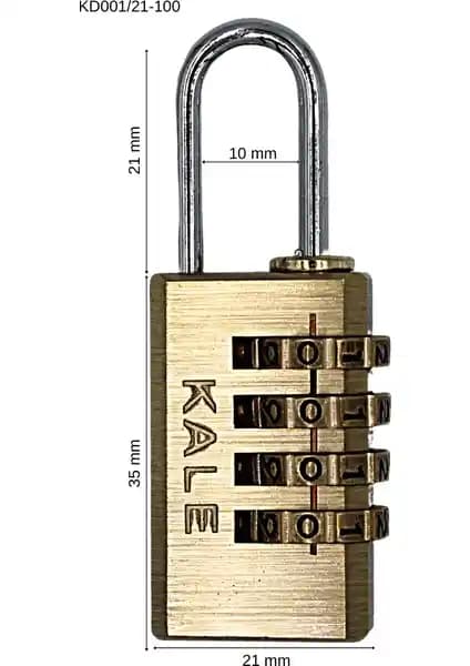 Kale Kilit Şifreli Asma Kilit: Güvenlik ve Kullanım Kolaylığı Sunan Dayanıklı Tasarım