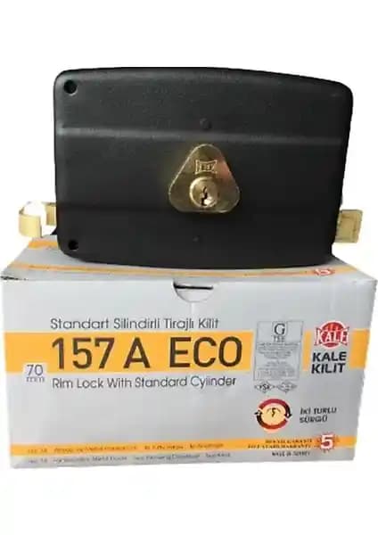 Kale Standart Silindirli Tirajlı Kilit 157A Eco Güvenlik ve Estetiğin Modern Çözümü