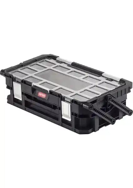 Keter 17203103 Connect Cantilever Organizer Takım Çantası İşlevsel ve Dayanıklı Saklama Çözümü
