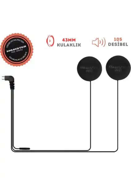 Knmaster KN6100 Kask Kulaklık Seti: Yüksek Ses Kalitesi ve Konforlu Kullanım Özellikleri