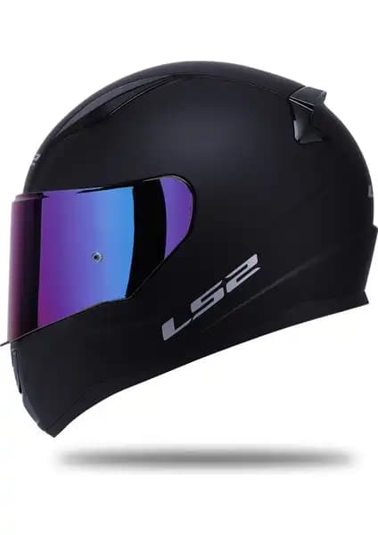 LS2 Rapıd Mat Siyah Kask Güvenlik ve Konfor Bir Arada Sunan Motosiklet Kaskı