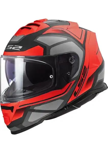 LS2 Storm Faster Kırmızı-Tıtanıum Motosiklet Kaskı Güvenlik ve Konfor Özellikleri