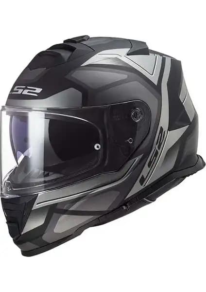 LS2 Storm Faster Mat Titanium Kask Güvenlik ve Konfor İçin Üst Düzey Performans